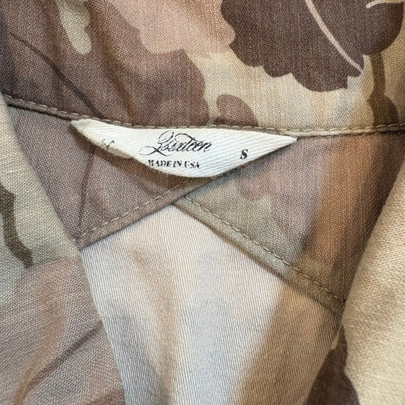 3sixteen Men Small Made USA Camo Button Up Shirt Jacket Classic Workwear Utility - Picture 4 of 16